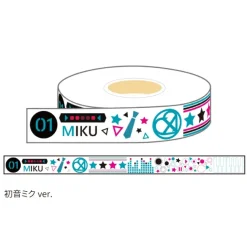 Hatsune Miku Summer Festival Masking Tape: Multicolor Ver.