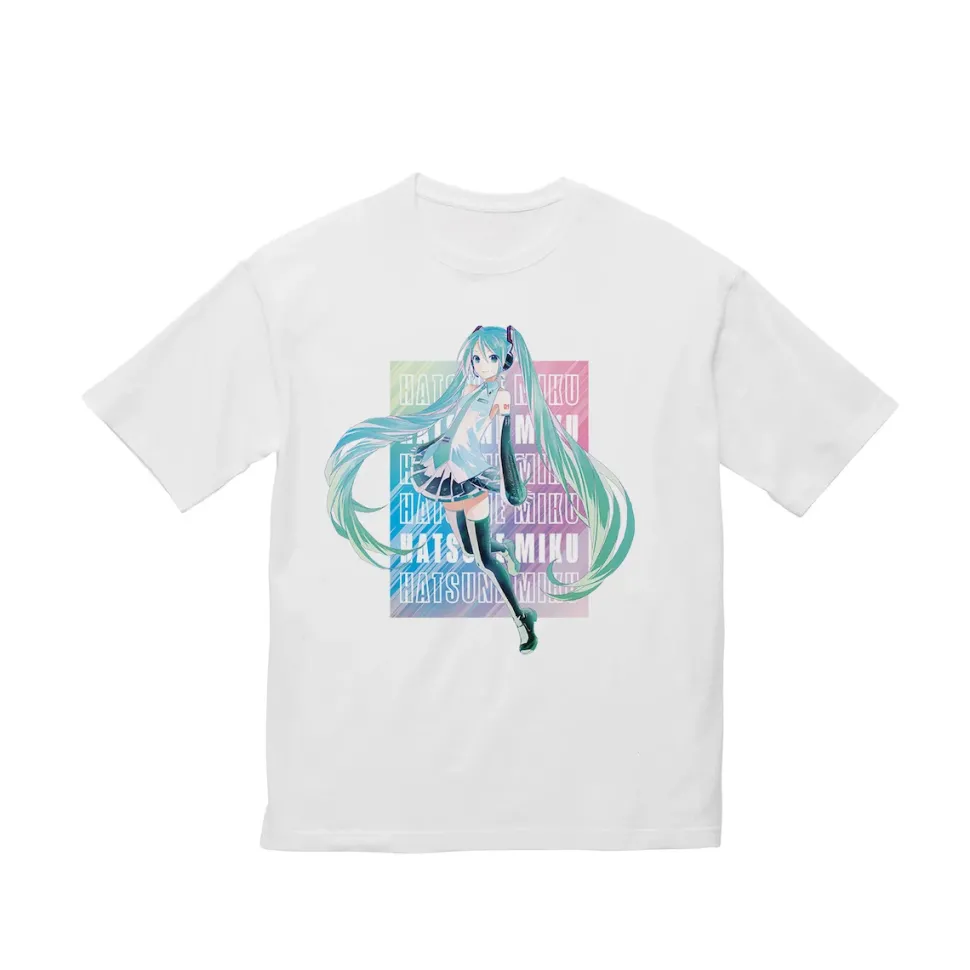 Hatsune Miku V3 Ani-Art Unisex Big Silhouette T-Shirt Vol. 3