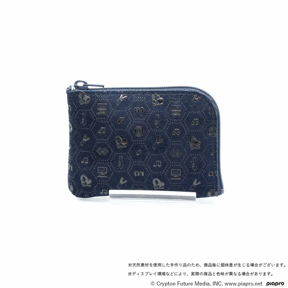 Hatsune Miku x Koshu Inden L-Open Zipped Coin Purse Tradition