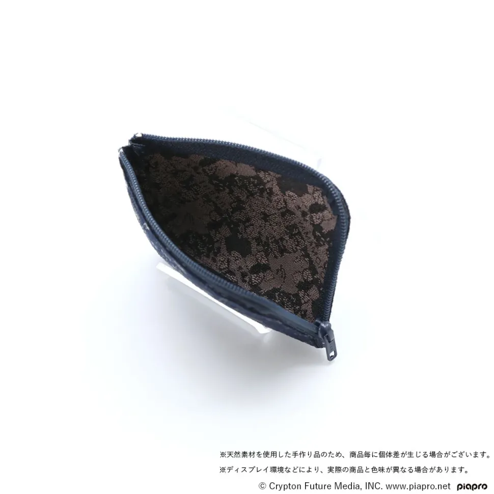 Hatsune Miku x Koshu Inden L-Open Zipped Coin Purse Tradition