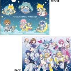 Hatsune Miku x Rascal the Raccoon 2024 A4 Clear File
