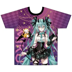 Hatsune Miku x Rascal the Raccoon 2023 Full Graphic T-Shirt