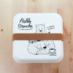 Hello Marche Botanical Series Square Lunch Box