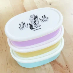 Hello Marche Botanical Series Elliptical Lunch Box 3-Piece Set