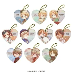 Hetalia: World Stars Leather Charm Collection Vol. 2 Box Set