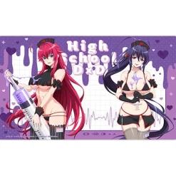 High School DxD Hero Rubber Mat Rias Gremory & Akeno Himejima: Black Nurse Ver.