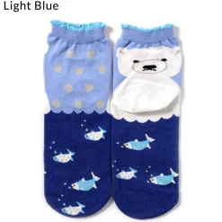 High-Cut Polar Bear Socks
