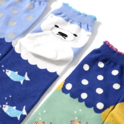 High-Cut Polar Bear Socks