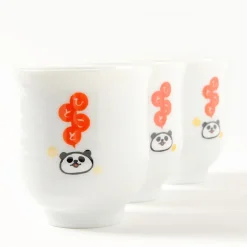 Hitokoto Animal Tea Cups (Panda)