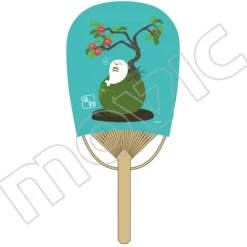 Hokkai no Maju Azarashi-san Mini Oval Fan