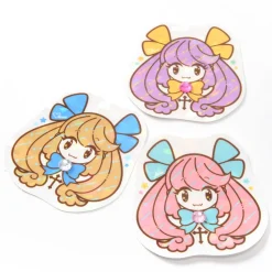 Holly Girls Holographic Stickers