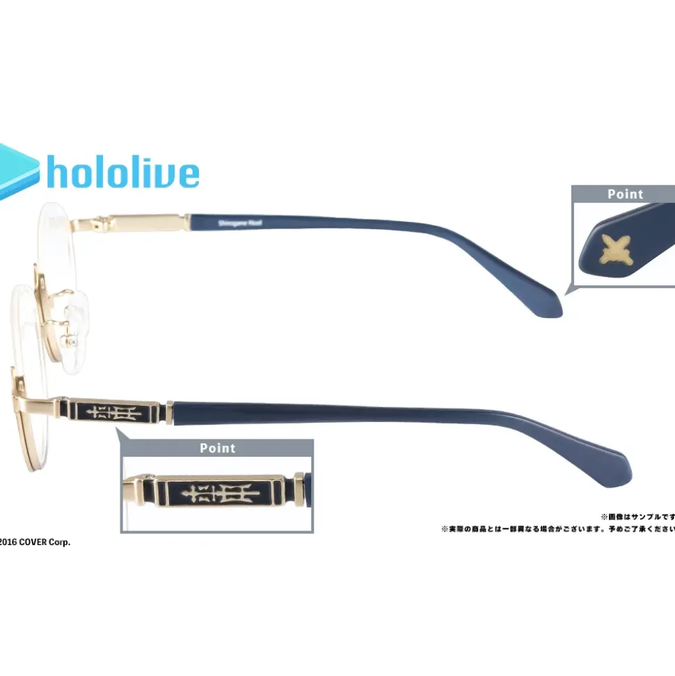 hololive Collaboration Shirogane Noel Model Glasses