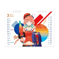 hololive English 2022 Desktop Calendar
