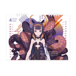 hololive English 2022 Desktop Calendar