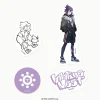 hololive Meet 2024 Die-Cut Sticker Set - Banzoin Hakka
