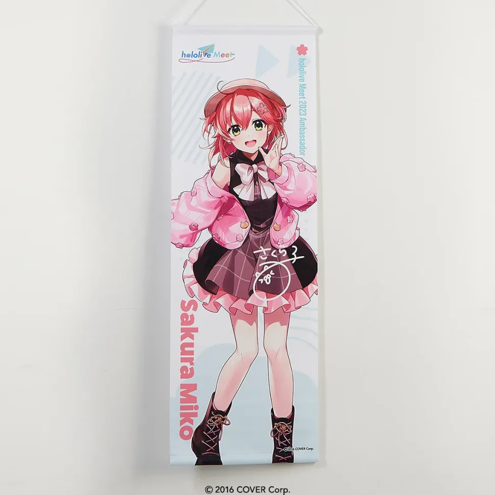 hololive Meet B2 Slim Tapestry - Sakura Miko