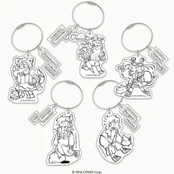 hololive Meet Deformed Illustration Double Acrylic Keychain