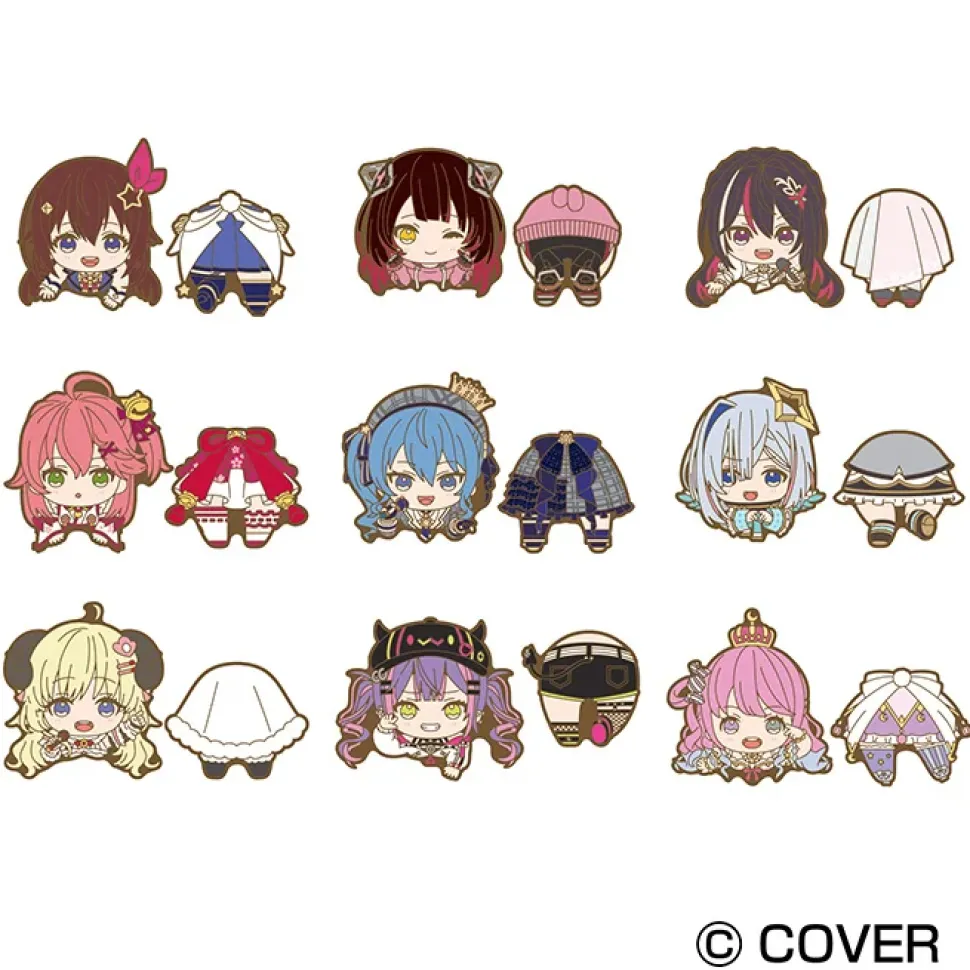 Hololive Nokkari Rubber Clip Vol. 1 Box Set