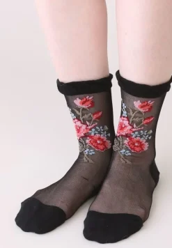 Honey Salon Bouquet Socks