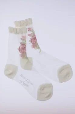 Honey Salon Bouquet Socks