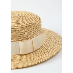 Honey Salon Dot Tulle Boater