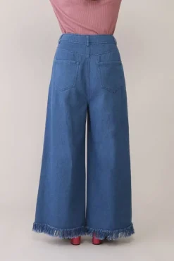 Honey Salon Fur Pocket Wide Pants