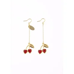 Honey Salon Honey Cherry Earrings