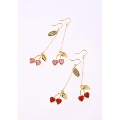 Honey Salon Honey Cherry Earrings