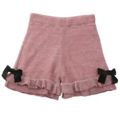 Honey Salon Lamé Knit Shorts