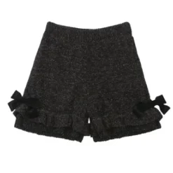 Honey Salon Lamé Knit Shorts