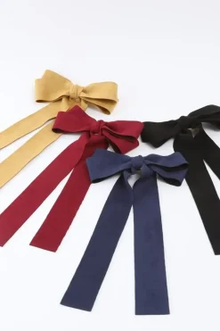 Honey Salon Long Ribbon Barrette