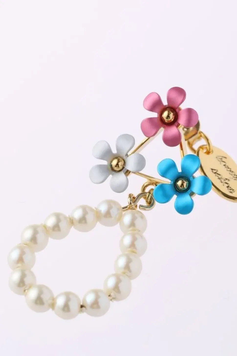 Honey Salon Petite Flower Pearl Earrings