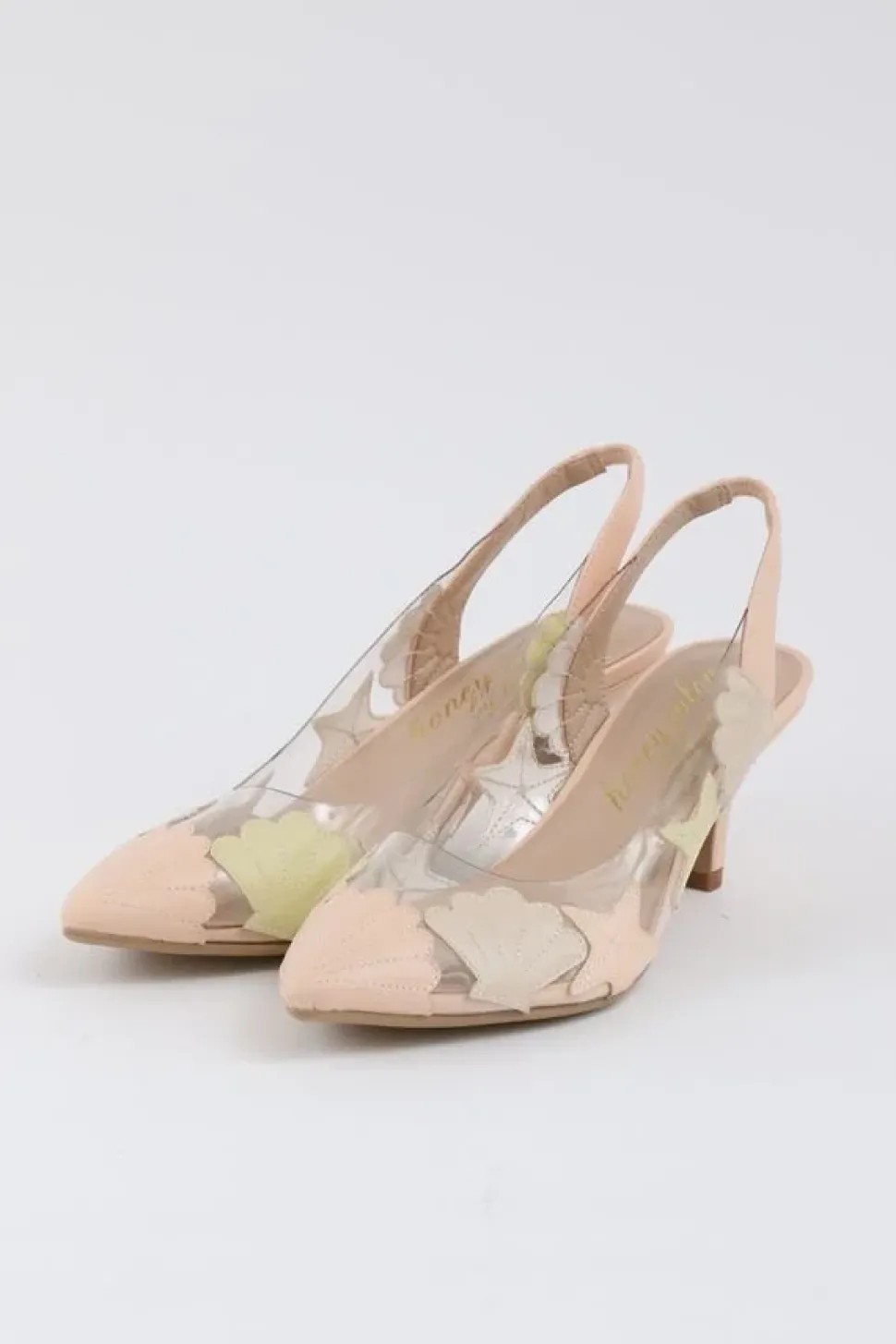Honey Salon Shell High Heels (Light Pink)