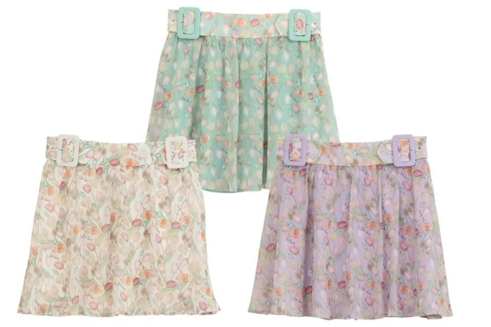Honey Salon Vintage Tulip Sukapan Skirt