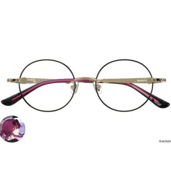 Honkai: Star Rail Collaboration Kafka Model Glass Frame w/ Original Eyeglass Case & Cleaning Cloth Set