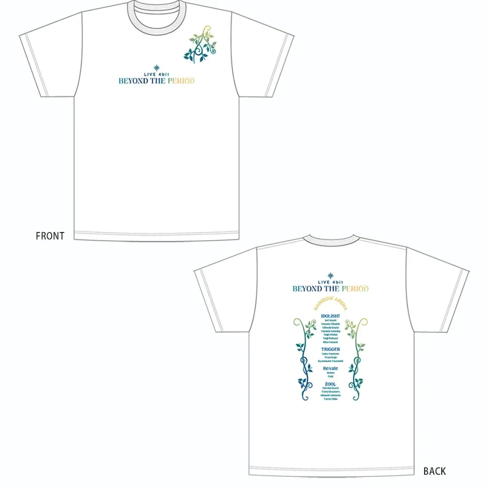 IDOLiSH7 the Movie LIVE 4bit BEYOND THE PERiOD Logo T-Shirt