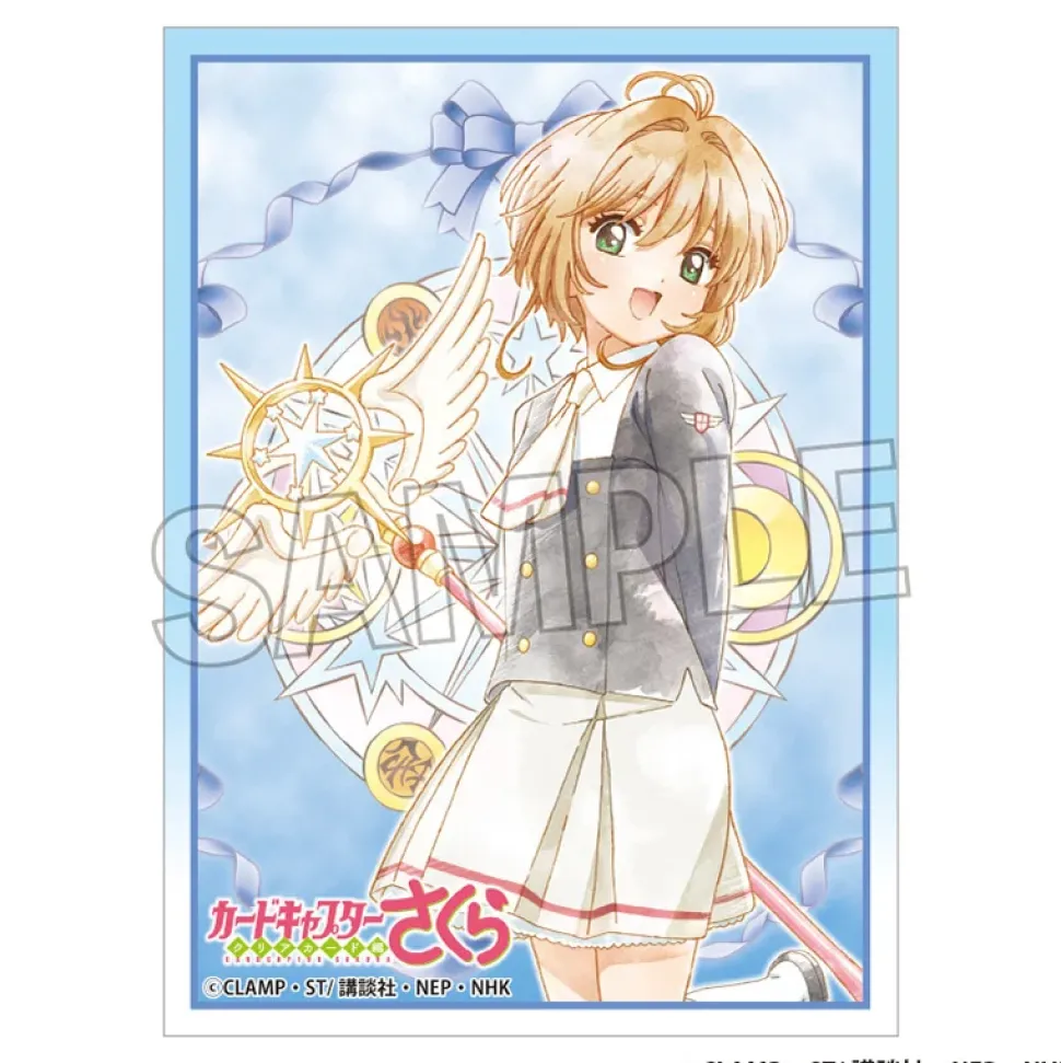 Illustration Card Sleeves NT Cardcaptor Sakura: Clear Card Sakura Kinomoto: Tomoeda Junior High Uniform Ver.