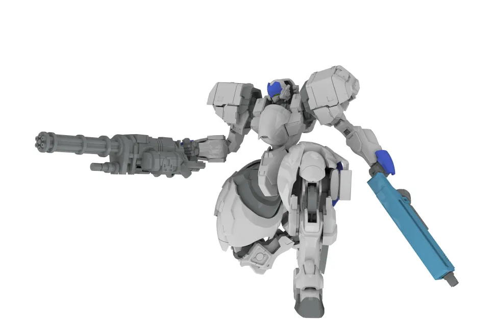 5inch Mechanism Powerdolls 2 X-4+C (PDF-C701) Armored Assault Infantry 1/48 Scale Plastic Model Kit (Re-run)