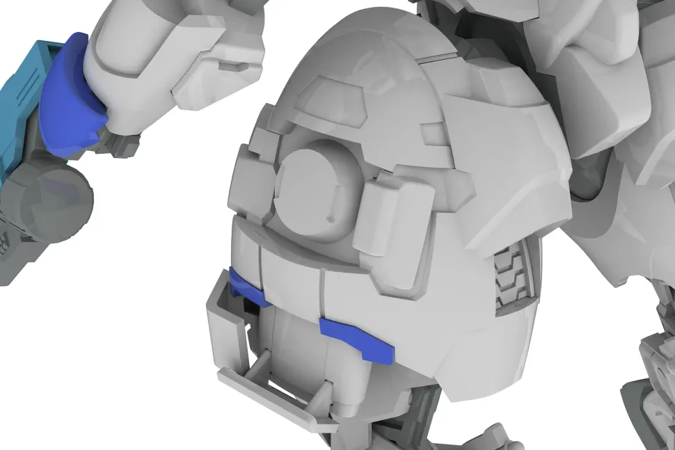 5inch Mechanism Powerdolls 2 X-4+C (PDF-C701) Armored Assault Infantry 1/48 Scale Plastic Model Kit (Re-run)