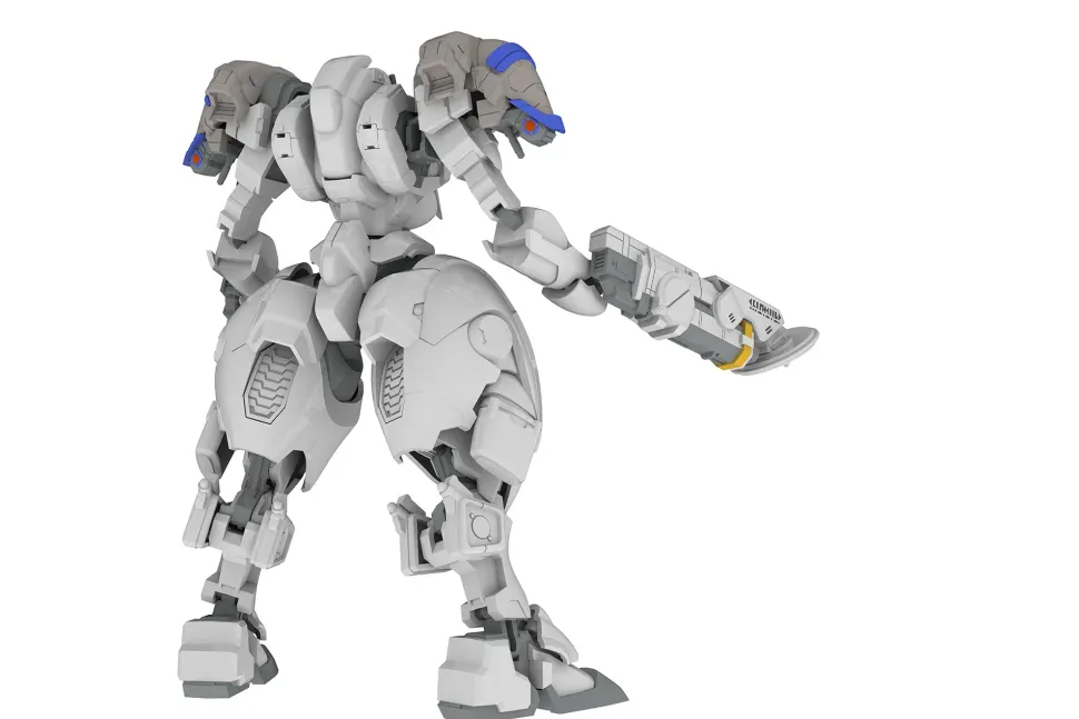 5inch Mechanism Powerdolls 2 X-4RR (PDFR-R807) Armored Search Infantry 1/48 Scale Plastic Model Kit (Re-run)