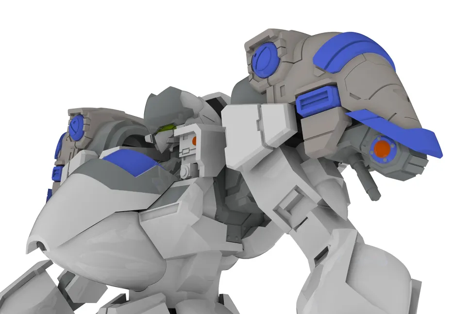 5inch Mechanism Powerdolls 2 X-4RR (PDFR-R807) Armored Search Infantry 1/48 Scale Plastic Model Kit (Re-run)