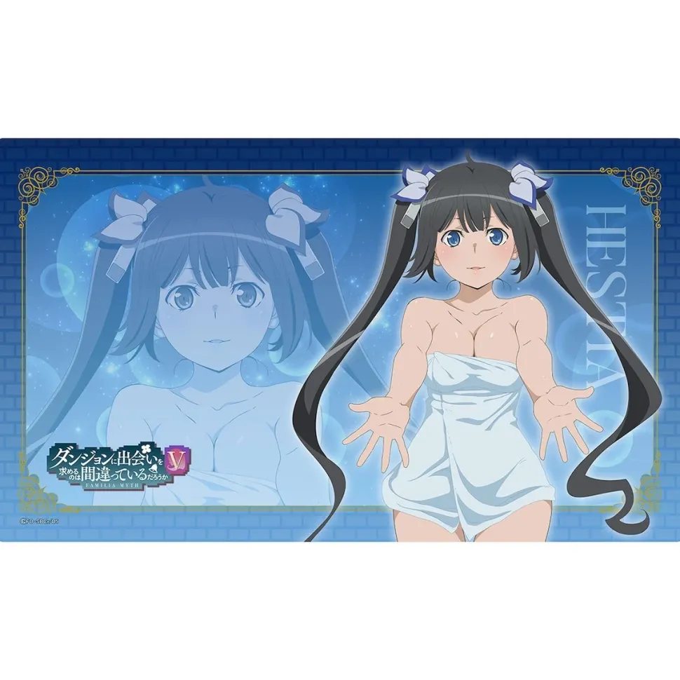 Is It Wrong to Try to Pick Up Girls in a Dungeon? V Rubber Mat Hestia