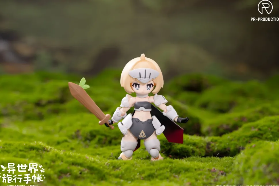 Isekai Ryoko no Techo Series 01 Rookie Warrior Renee Brown Plastic Model Kit