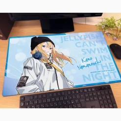 Jellyfish Can't Swim in the Night Rubber Mat Kano Yamanouchi