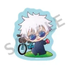 Jujutsu Kaisen Die-cut Stickers Cycling Resting Ver.