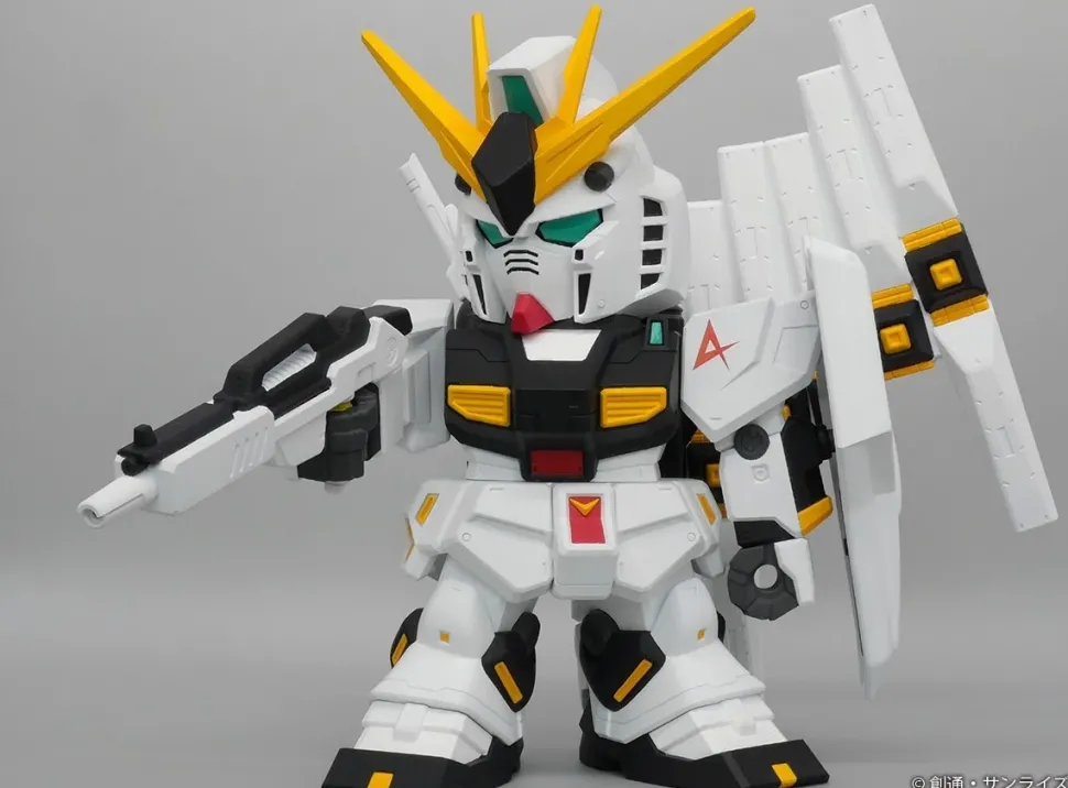 Jumbo Soft Vinyl Figure SD RX-93 SD ν Gundam
