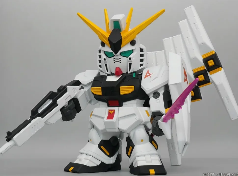 Jumbo Soft Vinyl Figure SD RX-93 SD ν Gundam