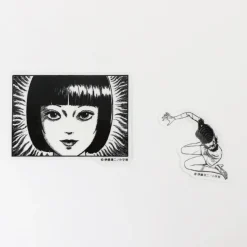 Junji Ito Uzumaki Azami Kurotani Sticker Set