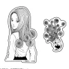 Junji Ito Uzumaki Kirie Goshima Sticker Set