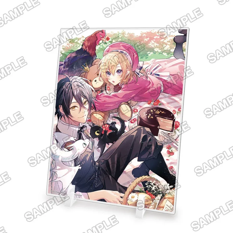 Kadokawa Beans Bunko 23rd Anniversary Celebration The Do-Over Damsel Conquers the Dragon Emperor Acrylic Panel